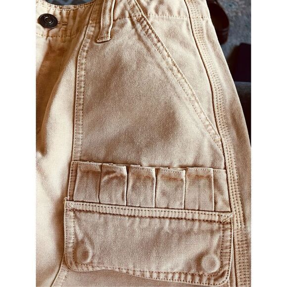 Hudson Jeans Women’s Faded Bronze Cargo Pocket Mini Skirt size 26 NWT - Picture 3 of 10